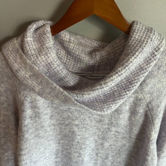 Reitmans Turtle Neck Knit Sweater Cuff Sleeves Light Purple Plus Size 2X - Picture 3 of 11